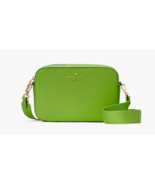 New Kate Spade Madison Mini Camera Bag Saffiano Leather Turtle Green / D... - £83.21 GBP