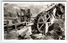 Waterwheel Ghost Town Knott&#39;s Berry Place Buena Park Ca. RPPC Photo Post... - $9.69