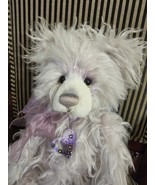 Charlie Bears Beatrix Mohair/Alpaca Large Isabelle Collection Bear Purple - $395.01
