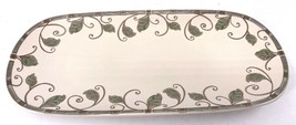 Pfaltzgraff Mission Flower Stoneware 16&quot; Rectangular Serving Platter Mad... - $89.09