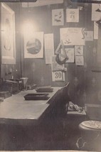 Office VIEW-DRAWING On WALL-KEROSENE Heater~Sun. Mar 30 1919~REAL Photo Postcard - £4.62 GBP