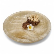 Onyx Marmor Schale Deco Dish Natural Stone Tray Jewelry Luxury Designer ... - $73.06+