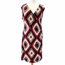 LAUREN Ralph Lauren Plus Size 2X Southwest Aztec Geometric Dress Stretchy  - £30.80 GBP