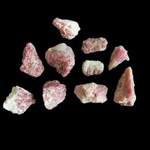 Wholesale lot of 10 Pink Rubellite Tourmaline Crystals in Quartz     PTOURLOT12 - £21.26 GBP