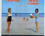 Visit Jacksonville Beach Florida for Your Vacation Brochure 1950&#39;s - £15.51 GBP