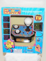 NIB MS. PAC MAN PLUG IN &amp; PLAY KONAMI JOYSTICK TV  ARCADE GAME - $29.99