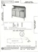 Sams Photofact - Set 903 - Folder 7 - Aug 1967 - General Electric Chassis T2AB - £17.14 GBP