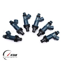 6 New Fuel Injectors 23250-20020 3.0L V6 Fit Denso For Toyota Lexus 1997-2004 - £122.17 GBP