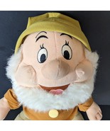 Happy Stuffed Animal Dwarf 7 Dwarves From Snow White Plush Walt Disney - £29.01 GBP