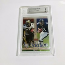 2000 Bowman Chrome By Selection Refractor Jamal Lewis Ricky Williams #B3 BGS 9 - £11.87 GBP