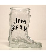 JIM BEAM Cowboy Boot Shot Glass ( with black lettering ) - $5.99