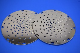 **TWO** 3/16" Cheese Shredder Grater Disc for Hobart Univex Pelican Head mixer - $79.87