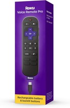 Roku Voice Remote Pro (2nd Ed.) | Rechargeable TV Remote Control with Ha... - $29.99
