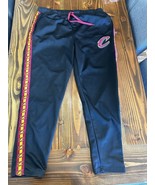 Vintage NBA Cleveland Cavaliers athletic pants black/maroon men’s XL - $334.47 MXN