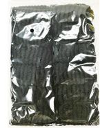 HAIR SCRUNCHY BLACK 12 pieces PONYTAIL HOLDER COMFORTABLE BLACK 12 LARGE... - $2.99