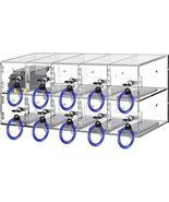  Cell Phone Storage Locker, 10 Slots Acrylic Material with Door Locks an... - $127.68