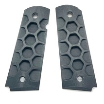 Compatible Replacement Grips for Full Size 1911, Honey Comb - Carbon Fib... - $29.99