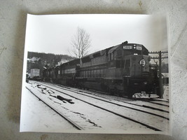 Vintage Train Photograph Erie Lackawanna 3661 Locomotive on the Rails LOOK - £14.19 GBP