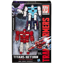 Transformers Titans Return Walgreens Exclusive 2-Pack - Wingspan &amp; Cloudraker - £21.63 GBP