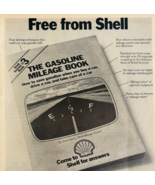 1977 Shell Oil &amp; Gas Book Advertisement Vintage Gasoline Mileage DWF16 - $41.11 CAD