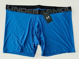 Under Armour 1332663 Tech 6-inch Boxerjock Underwear Blue ( 4XL ) - $69.27