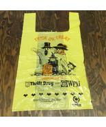 Vintage defunct Thrift drug and WPXI tV plastic Halloween trick or treat... - $27.16 CAD