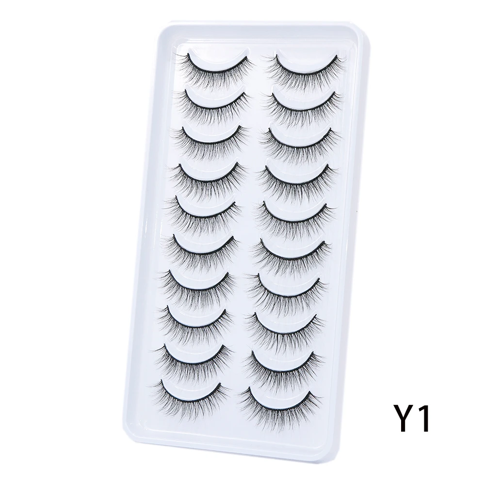 3D  Mink Lash  False Eyelashes  Soft Wispy Fake Lashes Long Makeup Extension Eye - $34.52