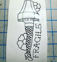Holidays|A Christmas Story| Lamp|Leg Lamp| Christmas| Xmas|Fragile |Viny... - $3.96