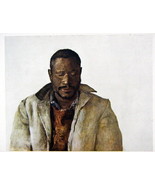 Andrew Wyeth Gravure Print THE DRIFTER &amp; UP IN THE STUDIO, Black Americana - $15.84