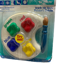90s Vintage Evenflo To Grow Painters Palette Teach Me Toys Electronic Colorful - £18.67 GBP