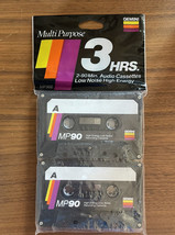 Gemini MP90 Multi-Purpose 90 Min. Audio Cassette Tapes 2 Pack - £7.81 GBP