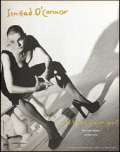 Sinead O&#39;Connor 1992 am I not your girl? album advertisement 8 x 11 ad p... - $4.23