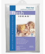 Fresh Ideas Waterproof Vinyl Fitted Mattress Protector, Queen UPC 010482... - $359.93 MXN