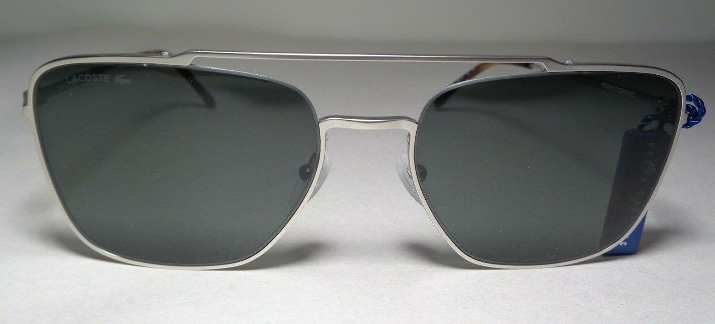 Primary image for Lacoste L105SND Silver New Women's Aviator Sunglasses