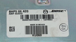 Mazda Bose Assy Audio Radio Stereo Amp Amplifier BHP5-66-A20 image 4