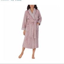 Carole Hochman Ladies Textured Plush Soft Wrap Robe - £17.57 GBP