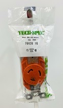 Tech Spec 70620-IG 20 Amp, 250 V, Flush Mounting Locking Receptacle, Ind... - $38.60