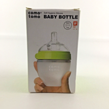 Como Tomo Baby Bottle Soft Hygienic Silicone Anti Colic Infant Feeding S... - £15.54 GBP