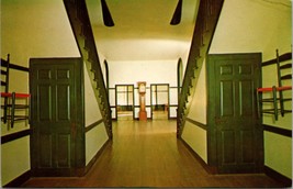 Pleasant Hill Kentucky First Floor Hall Center Family House Postcard PC473 - £3.73 GBP