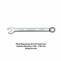 Wrightgrip Alloy Steel Combination Wrench, 12 Point Satin 1&quot; - $86.99