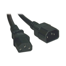 TRIPP LITE P005-003 3FT POWER EXTENSION CORD 14AWG 15A C14 TO C13 HEAVY ... - £21.90 GBP