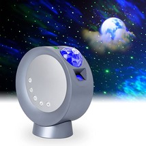 LED Star Projector Light, Galaxy Lighting, Moon Nebula Night Lamp with Base - £40.21 GBP