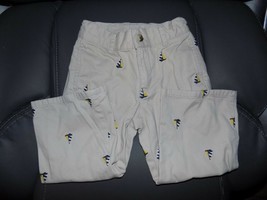 Janie and Jack Pants 2012 Sailboat Club Beige Pants Size 2T EUC - $18.25