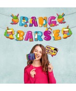 Happy Holi Decoration Combo 27 Pcs of Photo Booth Props+1 Set Holi Banne... - €25,70 EUR
