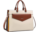Briefcase for Women Laptop Tote 15.6 Inch Genuine Leather  - $272.82