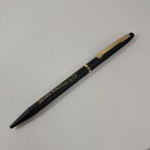Vintage Sears Roebuck &amp; Co Pen ball point Centennial matte black gold lo... - $18.00