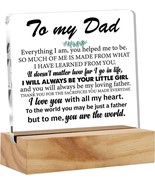 Dad Gifts From Daughter to My Dad Everything I am You Helped Me to Be De... - £26.93 GBP
