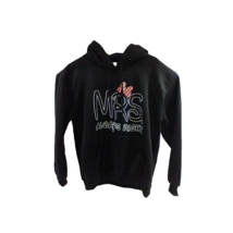 Womens Black Pullover Hoodie Sweatshirt Mrs Always Right Size Large Made In USA - £9.96 GBP