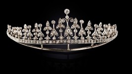 925 Sterling Silver Royal Crown Replica, Large Bridal Tiara, Full Size L... - £292.97 GBP