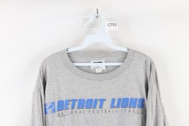 Vtg Y2K 2001 NFL Mens Large Detroit Lions Football Long Sleeve T-Shirt G... - $39.55